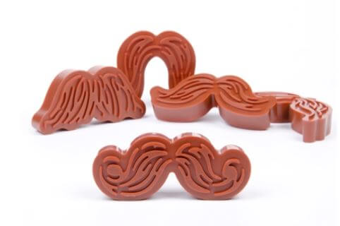 mustache cookie cutters