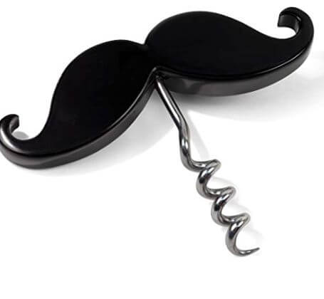 Mustache Corkscrew