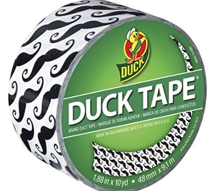 mustache duct tape