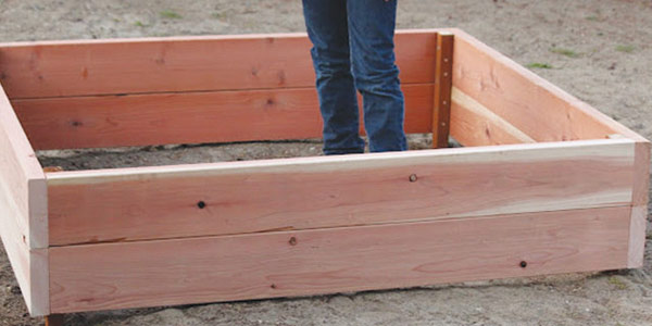 frame your garden bed